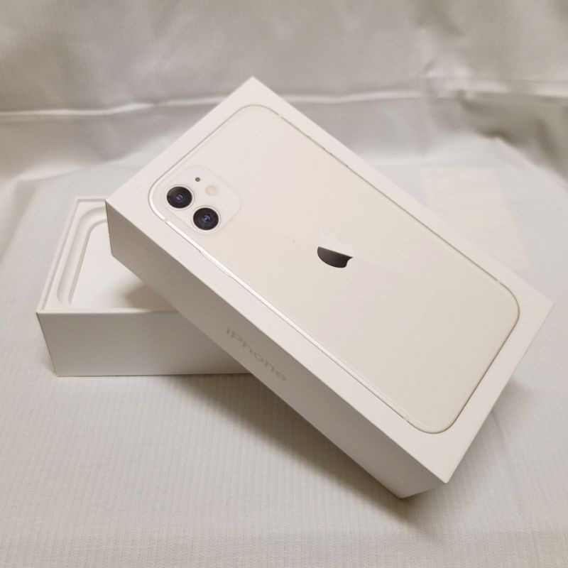 現貨🖤iphone11 手機空盒 白色 256GB 原廠盒 禮物盒 交換禮物 整人盒