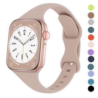 矽膠錶帶適用於 Apple Watch 蘋果矽膠錶帶 8 7 SE 6 5 4 38 40 42 45 49