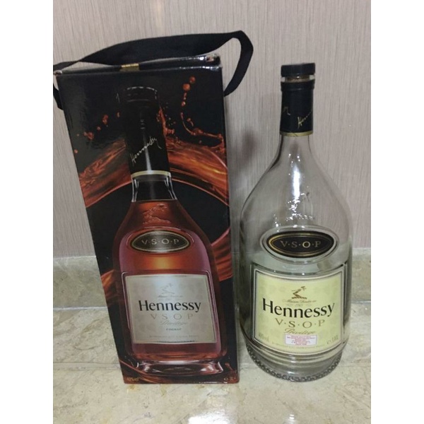 二手酒瓶 Hennessy VSOP 3L 古董瓶獨特瓶大瓶