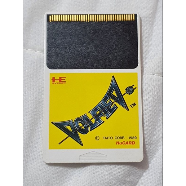 PCE  PC Engine HU卡 VOLGIED 地面大作戰