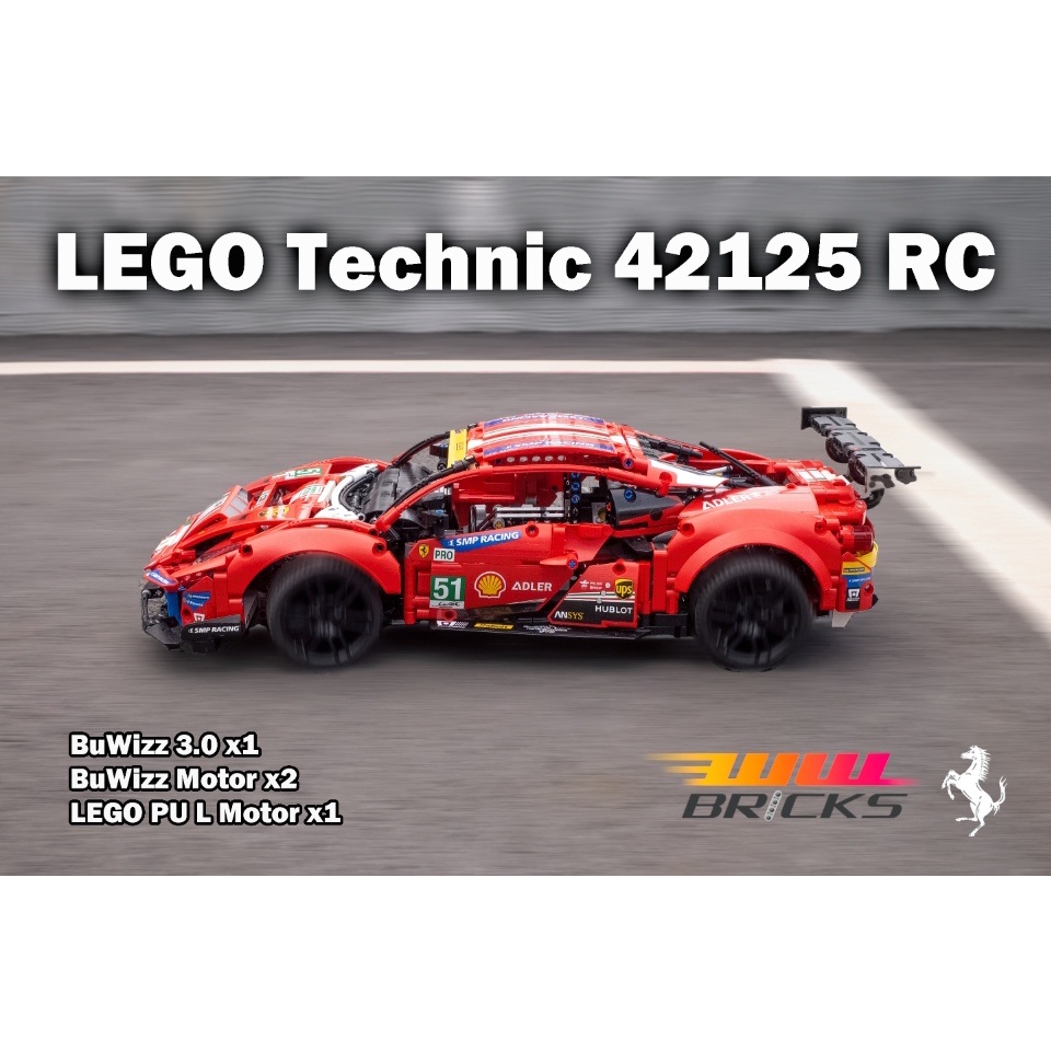 (電動遙控改裝包)LEGO 42125 MOC-103636 改裝包