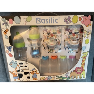 Basilic貝喜力克晶鑽玻璃奶瓶組 晶鑽玻璃奶瓶組 彌月禮 嬰兒禮盒