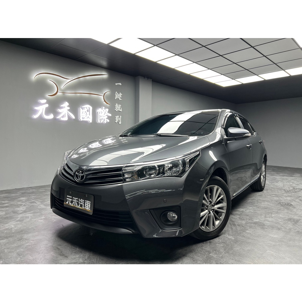 正2016年出廠 Toyota Corolla Altis 1.8經典版Safety+ 汽油 寂靜灰 實跑8萬公里保證！