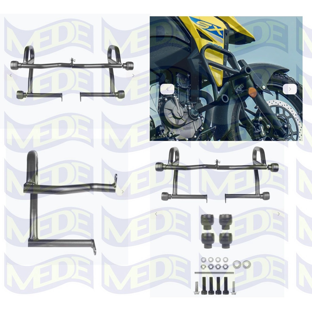 ~MEDE~ V-Strom 250 SX Vstorm 印度製 車身保桿 保桿 防倒球  側保桿 置物架 行李架 貨架