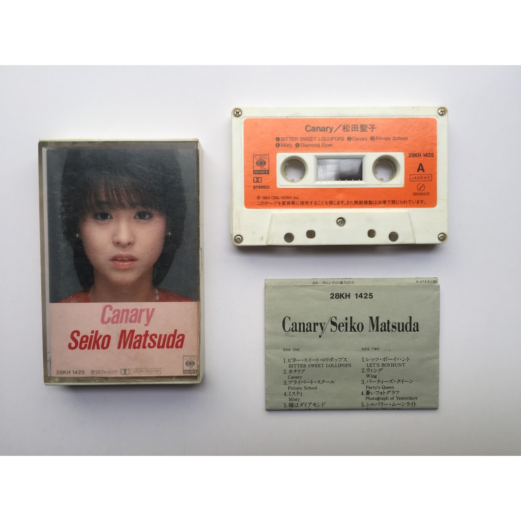 松田聖子 Seiko Matsuda – Canary (錄音帶)