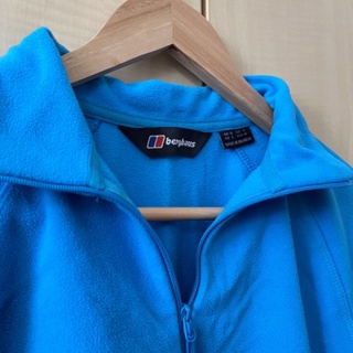 berghaus 藍色衛衣 半拉鍊刷毛外套