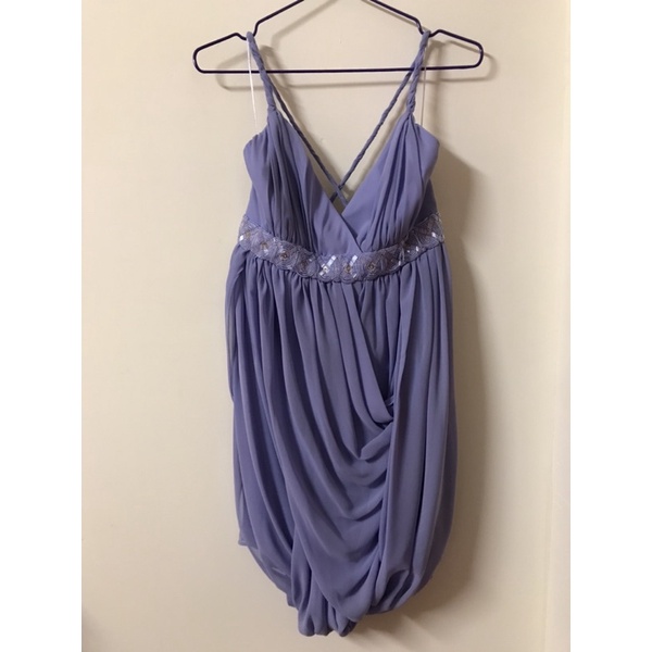 🉐️特價🉐️設計師品牌黃淑琦303紫色小洋裝小禮服