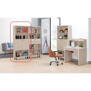 【宏興HOME BRISK】維爾拉2.7尺開門書櫃《JZ新品23》
