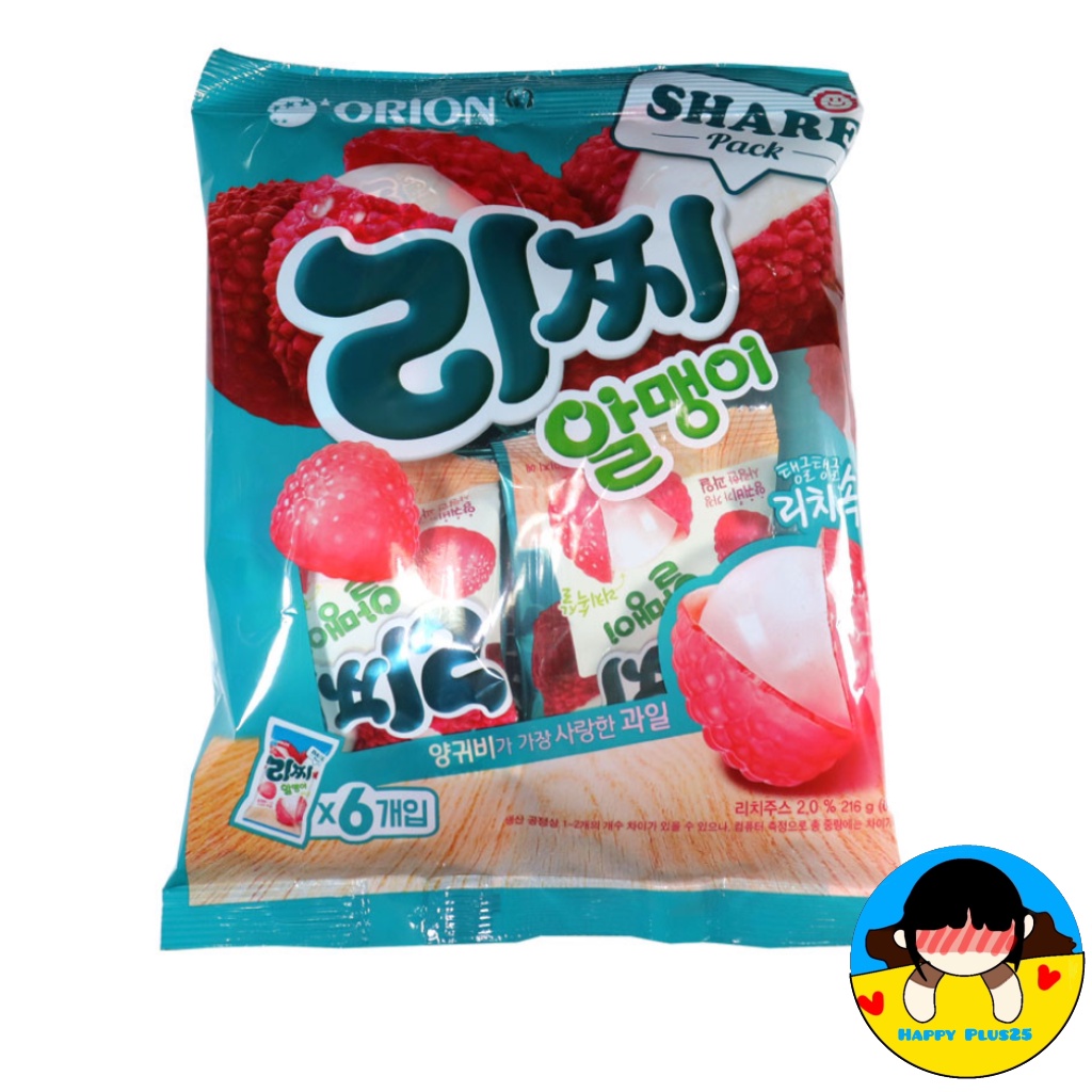 Orion 果汁果凍 Lychee kernel 216g (6包) 韓國零食