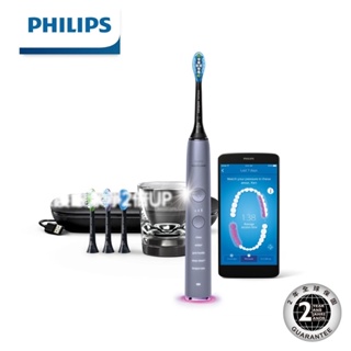 【Philips 飛利浦】 鑽石靚白智能音波震動牙刷(HX9924/02