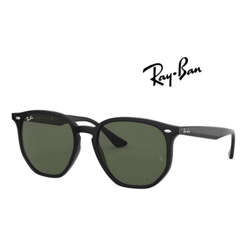 雷朋RAY BAN RB4306F 601/71 黑框墨綠鏡片 公司貨