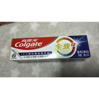 高露潔全效溫和淨白牙膏80公克（新舊包裝順出）