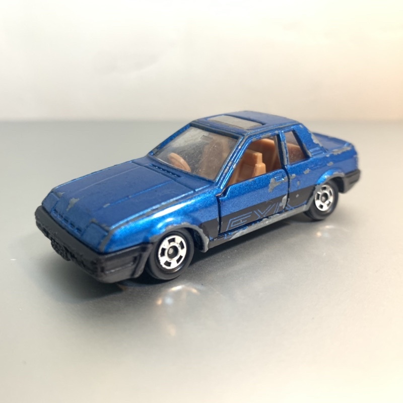 Tomica 日本製 No.22 NISSAN PULSAR COUPE EXA 藍色