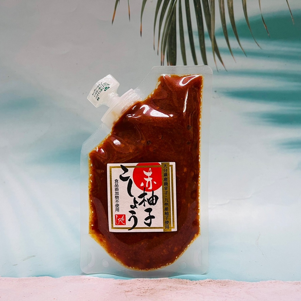 日本 MOHEJI 柚子紅辣椒醬 100g 柚子辣椒 辣椒醬 辣椒沾醬 柚子辣椒醬
