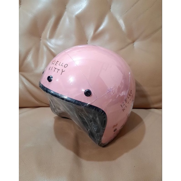 【正版三麗鷗】全新包膜 Hello Kitty大人全罩式安全帽(附鏡片) - 粉色