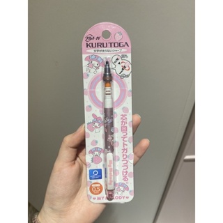 三菱uni KURU TOGA 旋轉自動鉛筆 美樂蒂自動鉛筆 Sanrio