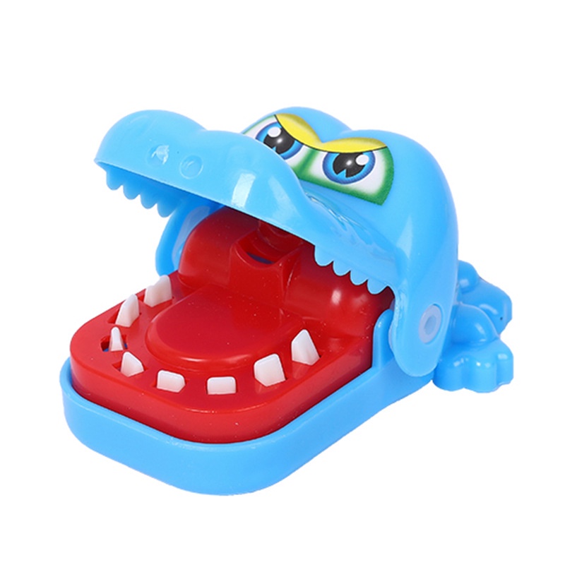 咬手指的大嘴巴鱷魚玩具 咬手鯊魚 咬手玩具 拔牙道具 兒童親子整蠱玩具