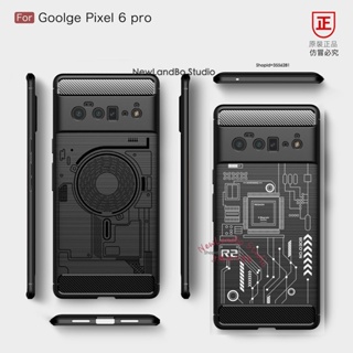 戰神拉絲 電路圖朋克風手機保護殼 Google Pixel 6 6Pro 7Pro 6A 7A 8 8Pro 手機殼