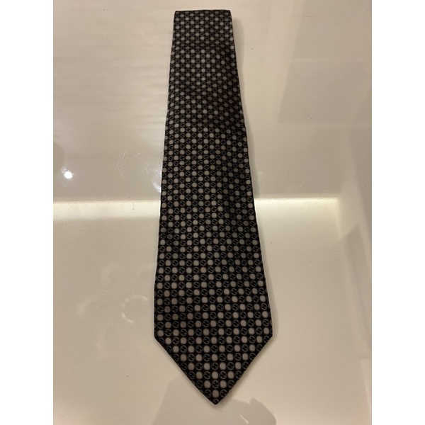 Gucci義大利頂級絲綢領帶(Used)
