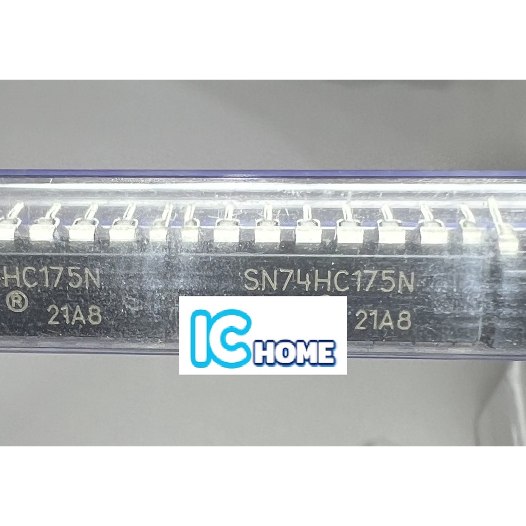 ICHOME 全新 74HC175 SN74HC175N 解碼器 DIP16 6V 74HC 74LS多款可以詢問 現貨