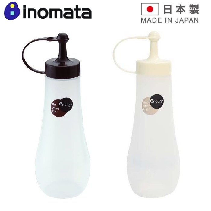 INOMATA 日本製 醬料罐/醬料瓶-360ML-2色可選-淋章魚燒/大阪燒.擠醬汁-番茄醬.沙拉醬