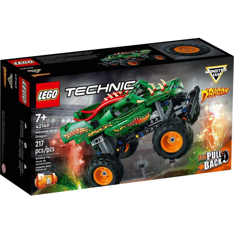 LEGO 樂高 積木 42149 42150  TECHNIC 科技系列 迴力卡車 Dragon Monster Mut