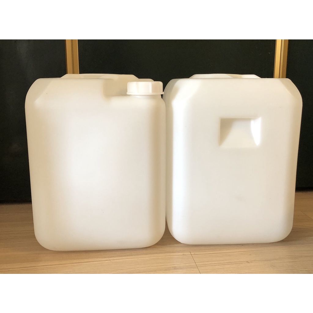 HDPE 白色 塑膠桶 20公升｜每筆訂單最多一個｜非全新品 酒精桶 化學桶