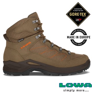 【德國 LOWA】男 歐洲製造 TAURUS PRO GTX 中筒防水透氣多功能健行鞋 登山鞋 棕 LW310529