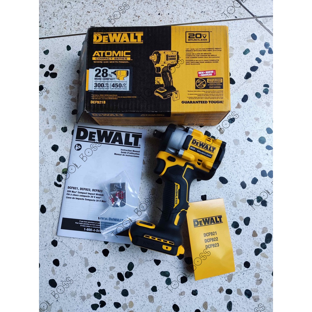 [工具王] 全新 DCF921 得偉 Dewalt 四分頭 C環 電動衝擊板手