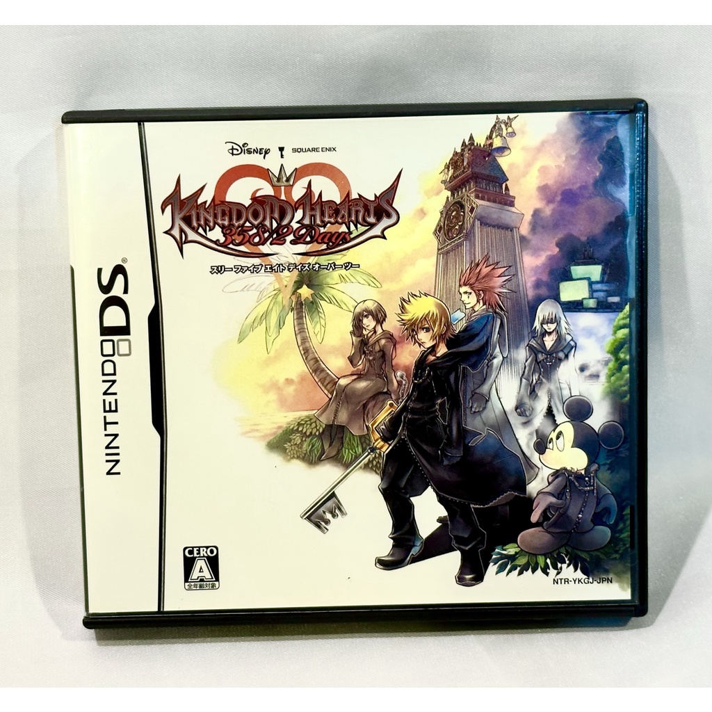 日本 DS 遊戲 王國之心 358/2天 卡帶 3DS NDS 記憶之鍊