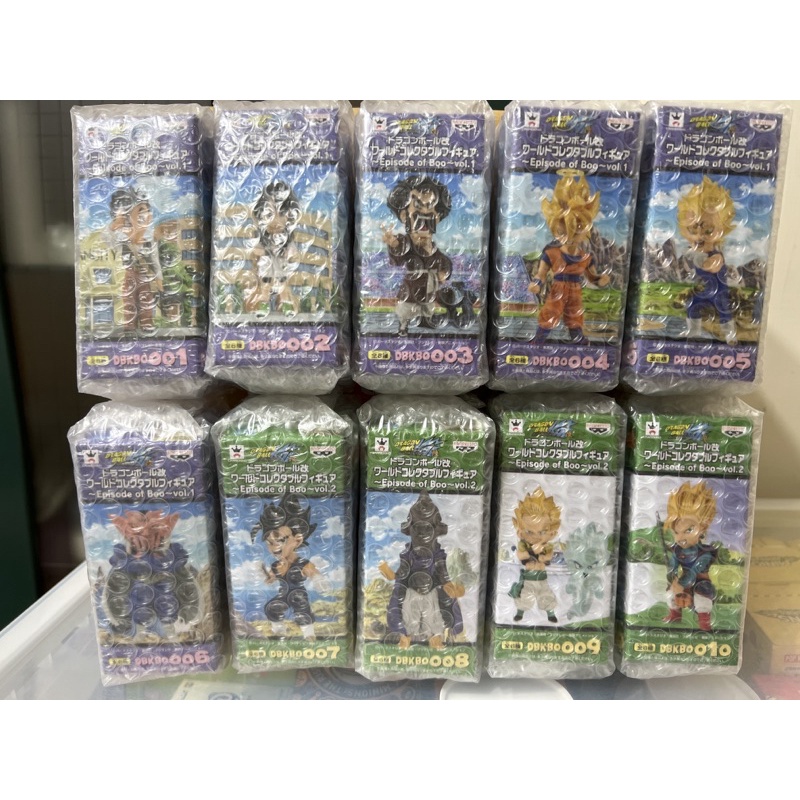 ￥My公仔￥ 日版金證 WCF 七龍珠改 DB改 魔人普烏篇 悟天克斯 維黛兒 惡普烏 悟吉塔 界王神悟飯 撒旦 達普拉
