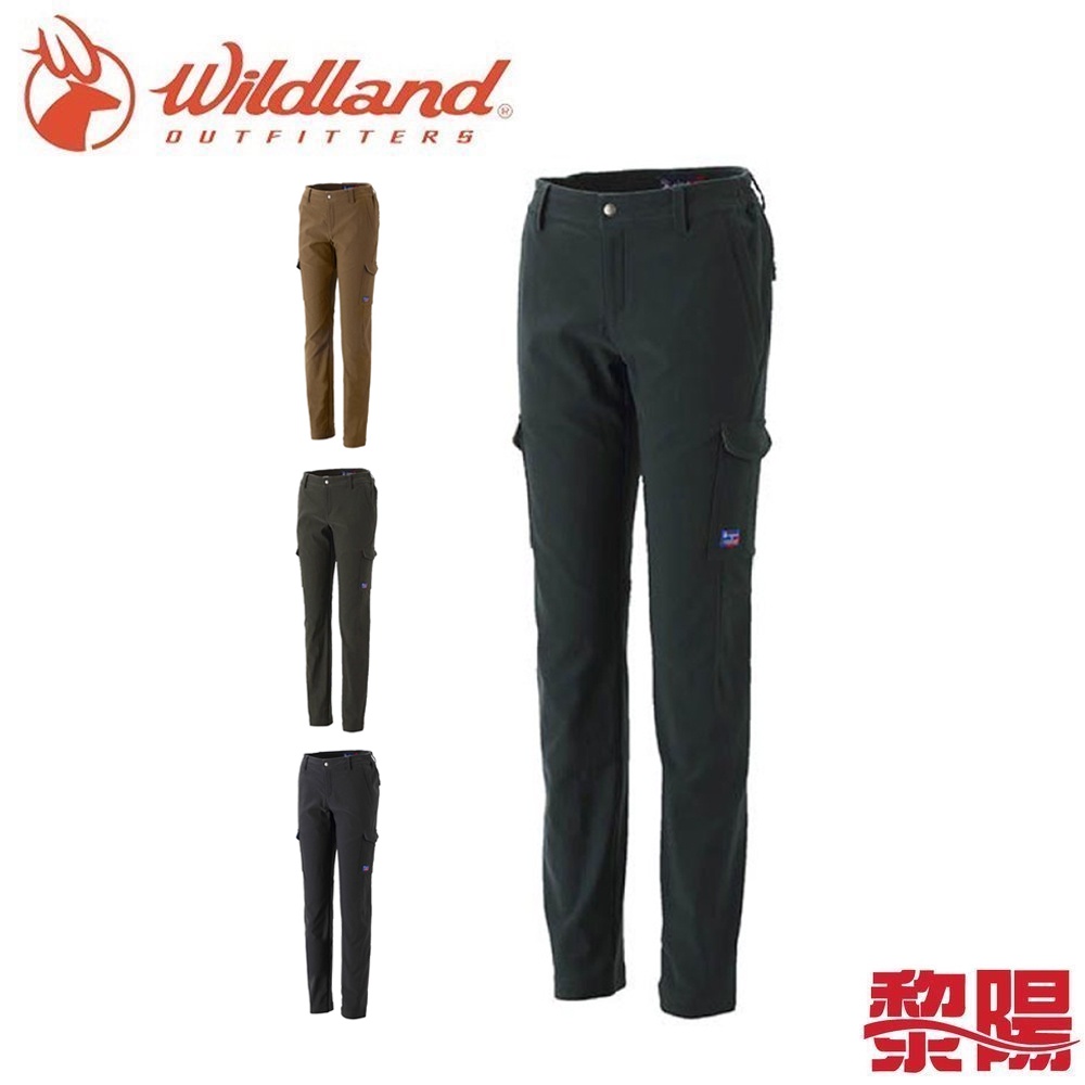 Wildland 荒野 0A32393 RE彈性保暖長褲 女款 (4色) 彈性/刷毛/保暖舒適/登山 24W32393