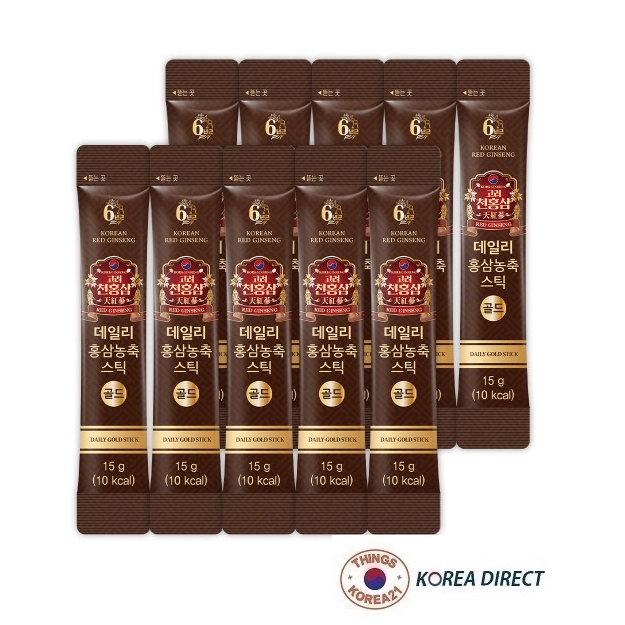 韓國 高麗天紅蔘 6年根紅蔘濃縮液gold 15g30包50包100包/散裝紅蔘