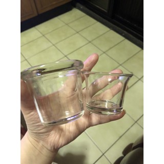 二手✅剩右邊👉小玻璃杯/玻璃瓶/玻璃/玻璃罐/裝飾玻璃