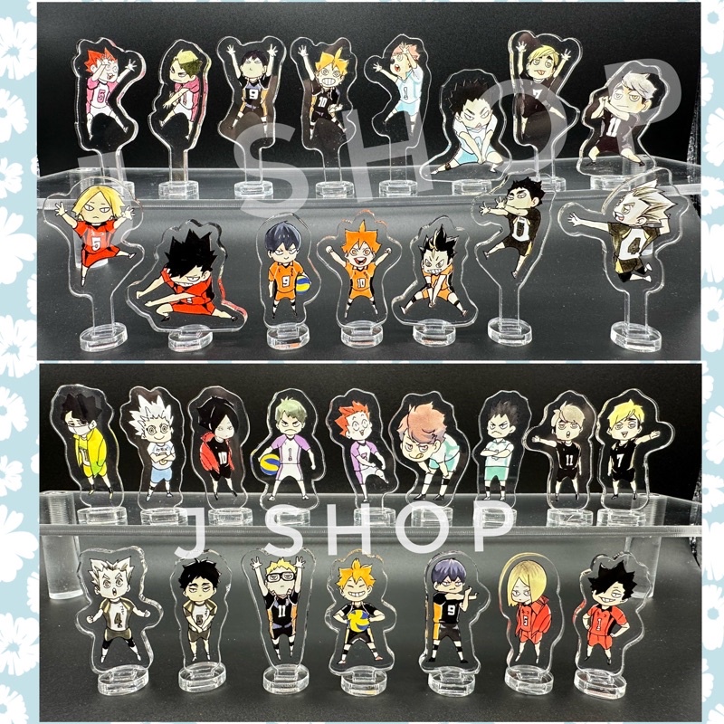 ⚡️J⚡️【現貨】排球少年 4CM 小立牌 日向 影山 月島 西谷 孤爪 黑尾 木兔 及川 宮侑 宮治 牛島 倫太郎