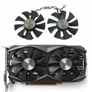 24小時出貨降熱神器 散熱風扇 散熱器ZOTAC索泰GTX960 950 AMP Edition顯卡散熱風扇 GA91S