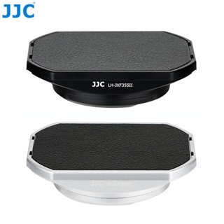 JJC LH-XF35-2金屬製方形遮光罩適用於富士XF 35mm F2、XF 23mm F2、XC 35mm F2鏡頭
