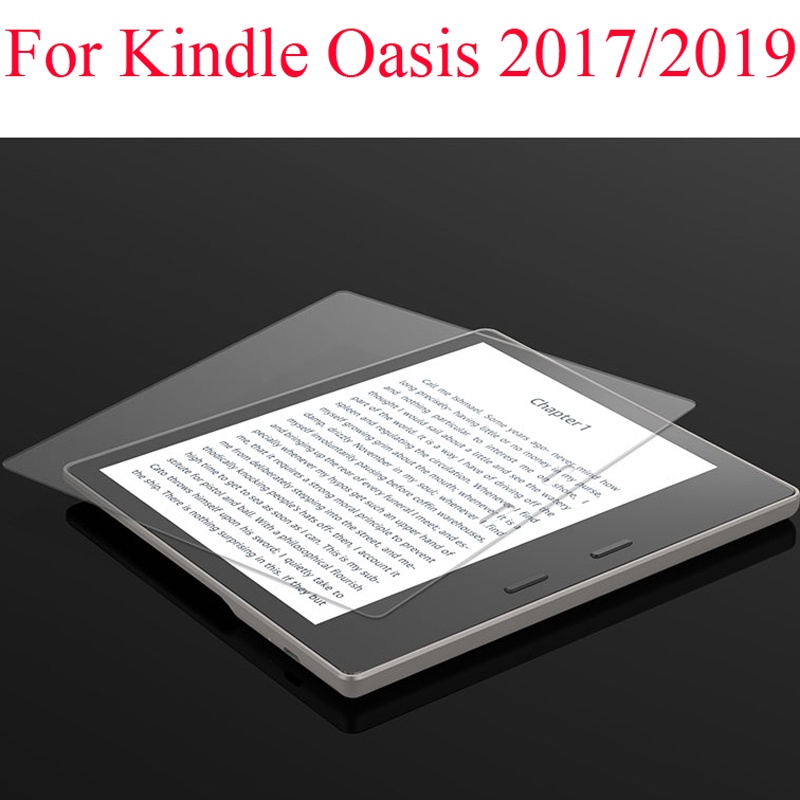 適用於 Kindle Oasis 2019 2017 鋼化玻璃屏幕保護膜綠洲 7 英寸屏幕貼膜保護