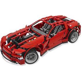 LEGO 8070 Super Car Technic 已組非全新 樂高 超跑 科技系列