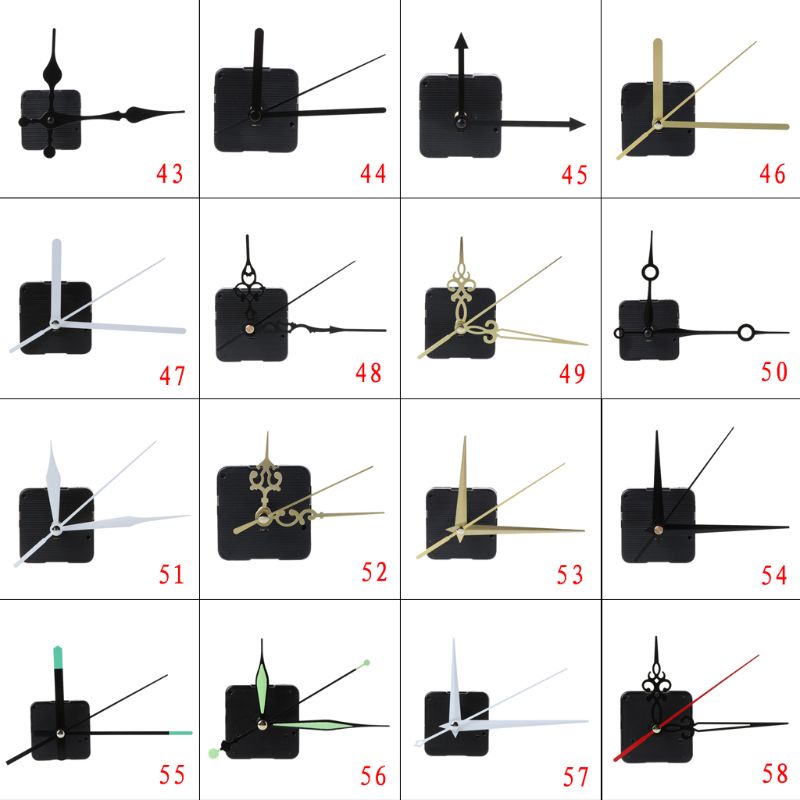 Qq* DIY石英鐘機芯掛鐘更換維修工具零件