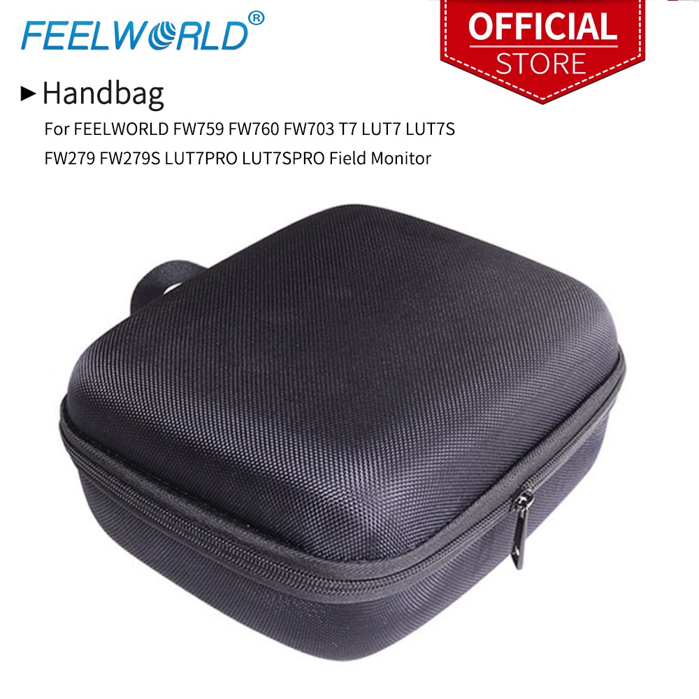 Feelworld 攝影器材包相機顯示器便攜包(9.06x7.48x4.33"/23x19x11cm)適用於 Feelw