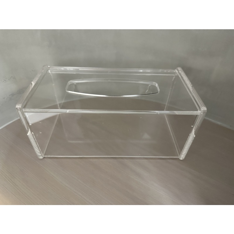 抽取式 壓克力 水晶透明 掀蓋式 面紙盒