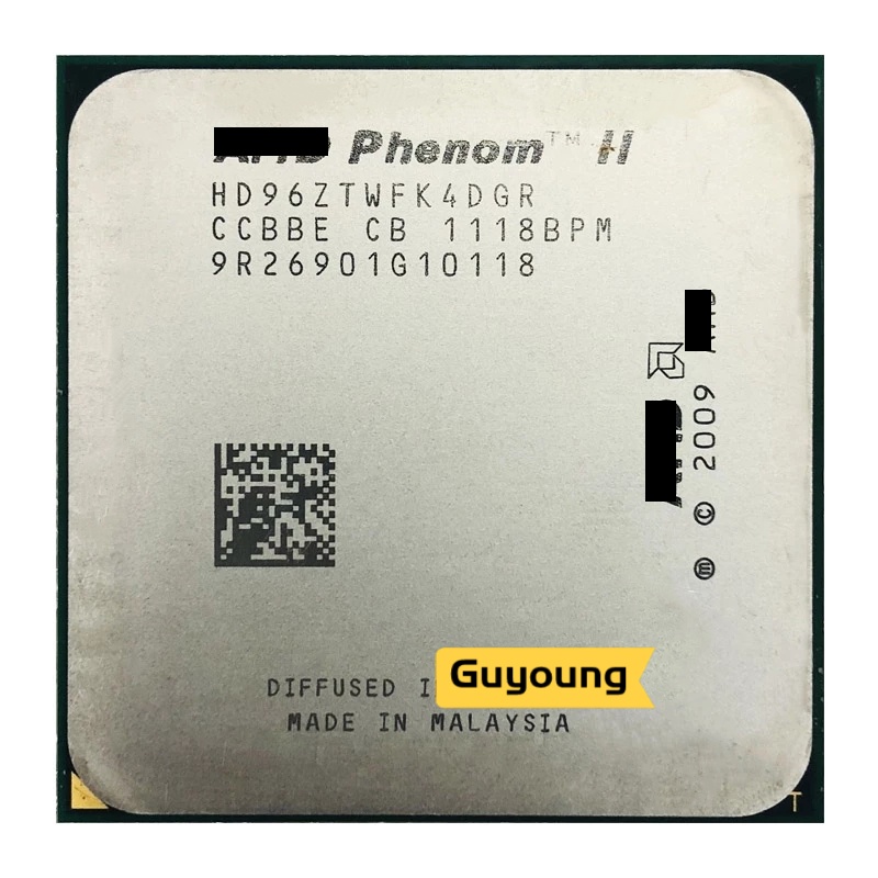Phenom II X4 960T 3.0 GHz 二手四核 CPU 處理器 HD96ZTWFK4DGR 插槽 AM3