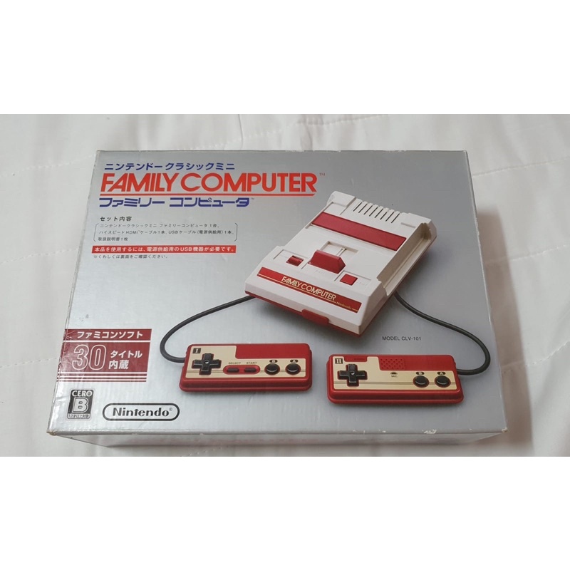 盒裝 FAMICOM 迷你版 任天堂  迷你紅白機 FAMILY COMPUTER