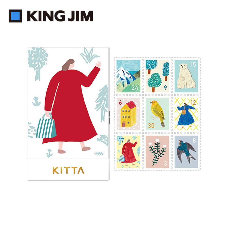 KING JIM Kitta隨身攜帶和紙膠帶/ 郵票貼紙/ 收藏/ KITP005 eslite誠品