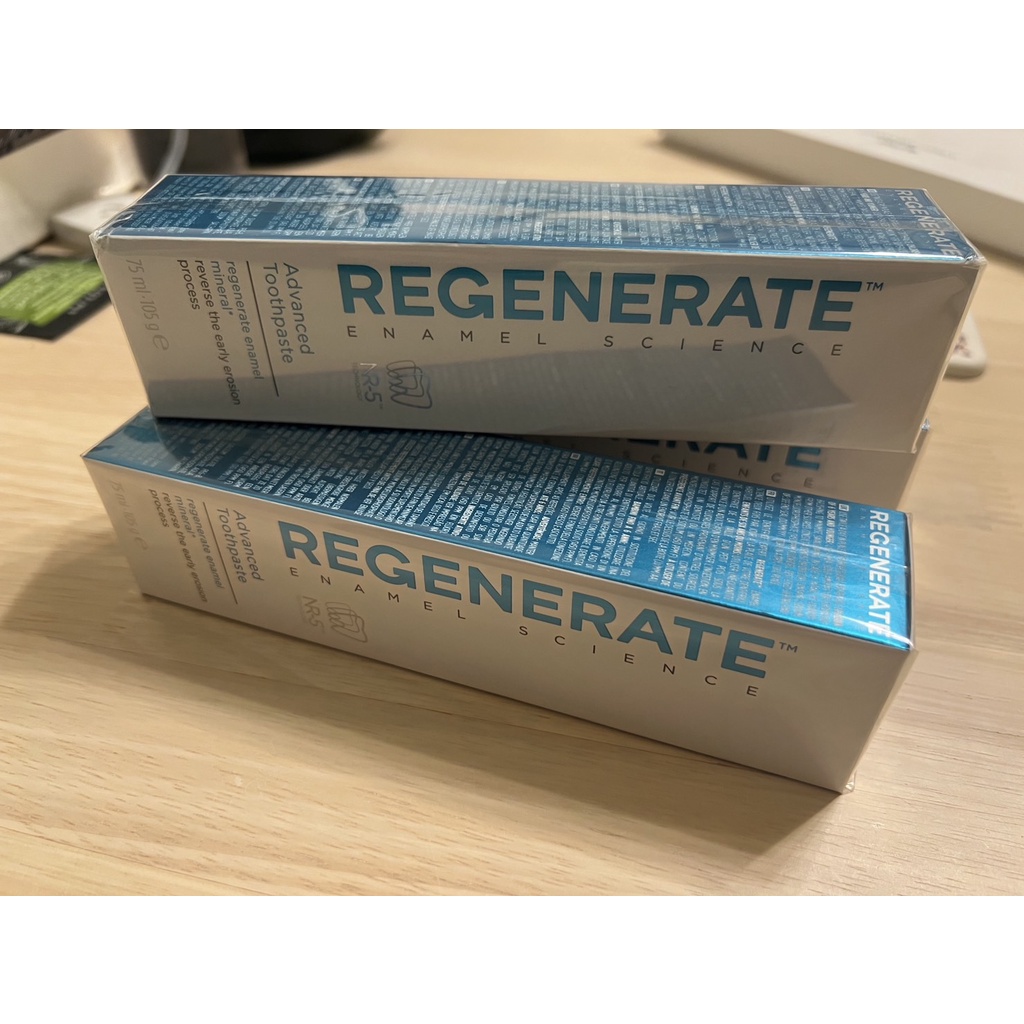 regenerate 修復琺瑯質美白牙膏 75 毫升