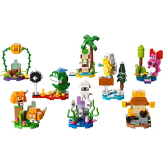 台南［玩磚屋］現貨附大彩盒自取1500全新 LEGO 71413 Mario-角色組合包第 6 代 一套八隻