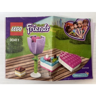 正版 LEGO friends 樂高 好朋友系列 LEGO 30411 巧克力盒與花朵