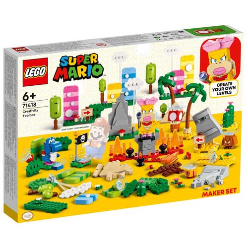 【母親節限時自取特價1495元】 LEGO 超級瑪利歐 71418 創意工具箱擴充組 原價2299元【台中宏富玩具】