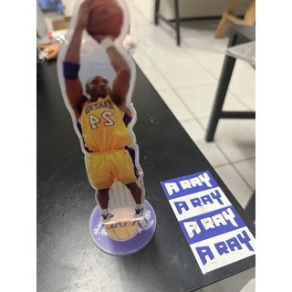 Kobe Bryant洛杉磯湖人隊LA lakers塑膠玩具人偶 人型立牌